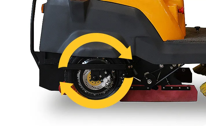 双轮毂无刷驱动电机