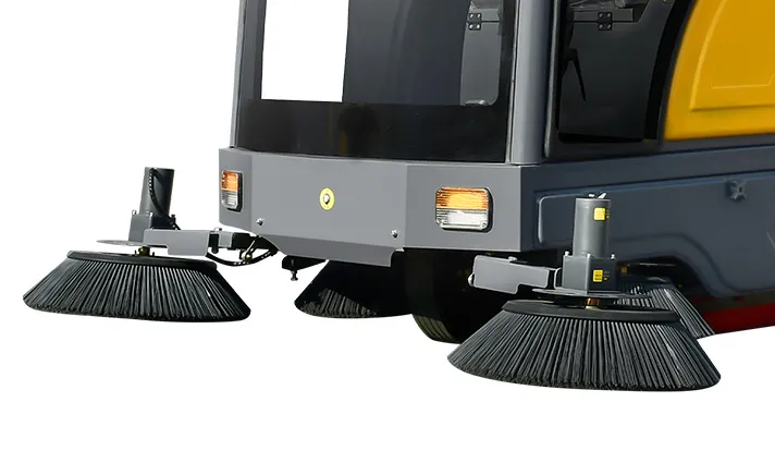 五刷清扫系统清扫作业