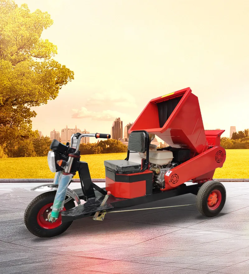 QL22驾驶式树枝粉碎机