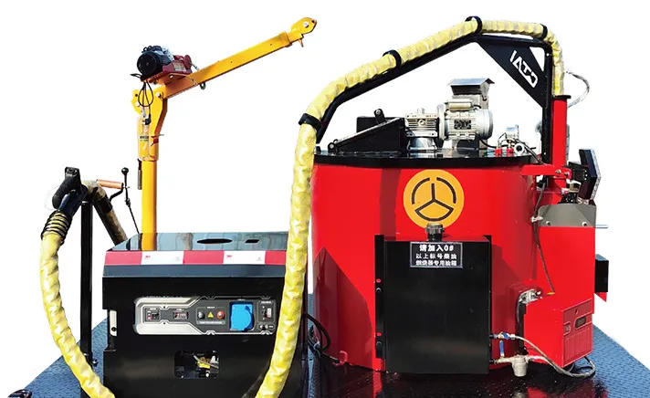 杜绝出料枪口堵塞